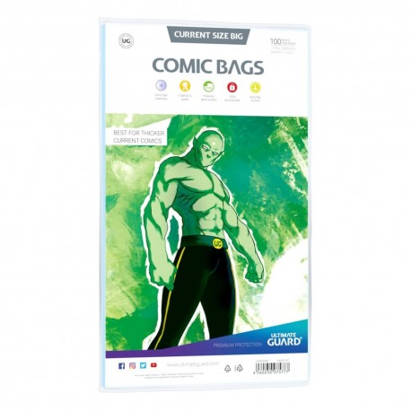 Pochettes pour comics Ultimate Guard Taille Current BIG