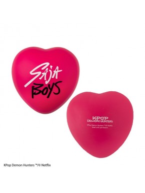 Figura squishy corazón rosa Saja Boys Kpop Demon Hunters