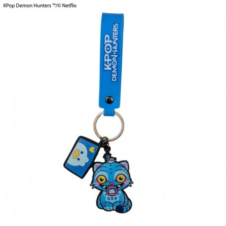Llavero y pulsera azul Kpop Demon Hunters