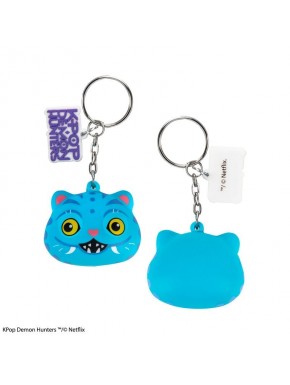 Porte-clés squishy bleu Derpy de Kpop Demon Hunters