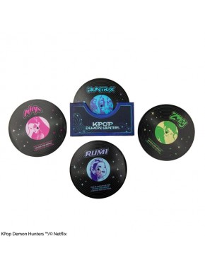 Conjunto de porta-copos Kpop Demon Hunters da CINEREPLICAS
