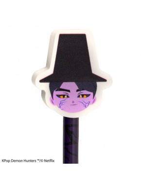 Lápis com borracha Jinu KPop Demon Hunters da CINEREPLICAS