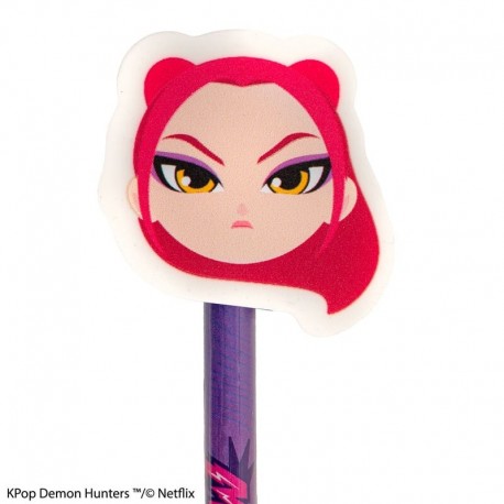Lápis com borracha de Mira de KPop Demon Hunters
