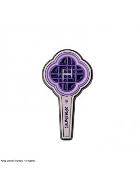 Pin HUNTR X Light Stick violet et noir
