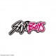 Pin Saja Boys Kpop Demon Hunters en rose et blanc
