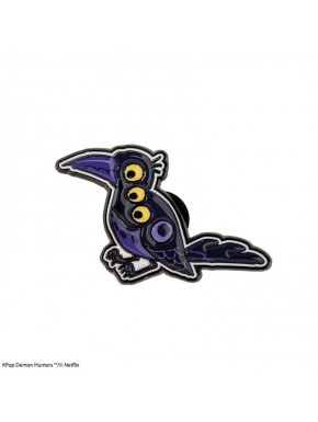 Pin Sussie Kpop Demon Hunters en violet et jaune