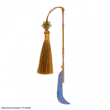 Signet métallique Miras Gok-do avec pompon doré