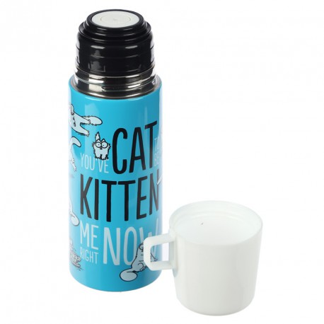 Thermos Stainless Steel 350ml - Simon's Cat