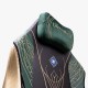 Cadeira de gaming verde e dourada Phoenix Monarch Edição Rivendell