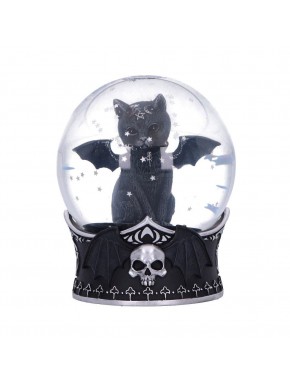 Boule à neige Cult Cuties Malpuss 13 cm avec chat ailé