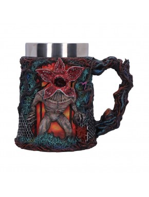 Jarro Demogorgon Stranger Things pintado a mano 16 cm