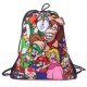 Bolsa Mochila gimnasio Super Mario Friends