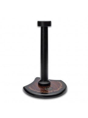 Suporte preto para capacetes de O Senhor dos Anéis