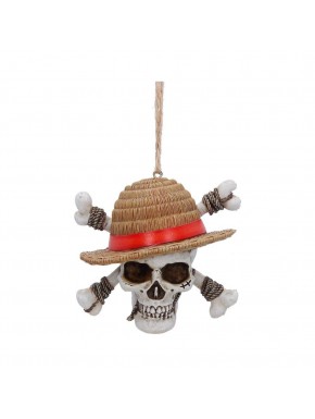 Adorno de árbol One Piece Jolly Roger de Luffy