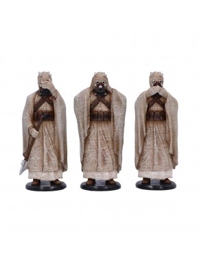 Estatua Wise Tusken Raiders de 14 cm, poliresina