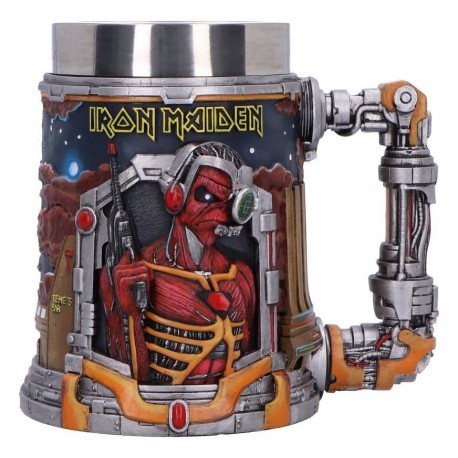 Caneca Iron Maiden Somewhere In Time de 17,5 cm