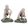 Figurines de Gollum et Smeagol du Seigneur des Anneaux