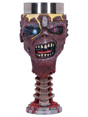 Cáliz Iron Maiden Can I Play With Madness diseño detallado