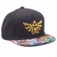 Cap Baseball Zelda Trifuerza Winged Black Woods