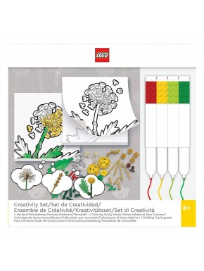 Set de creatividad LEGO con plantas y papelería