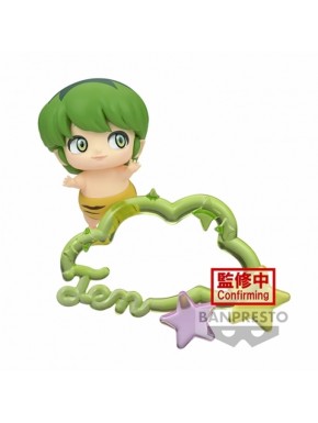 Figura Q Posket Urusei Yatsura da Banpresto com Lum e Ten