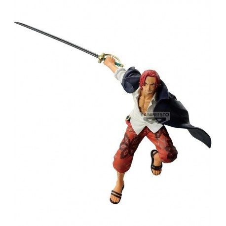 Figura Banpresto Shanks One Piece Battle Record con espada
