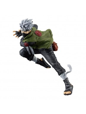 Figura de Kakashi Hatake en pose dinámica de Naruto Shippuden