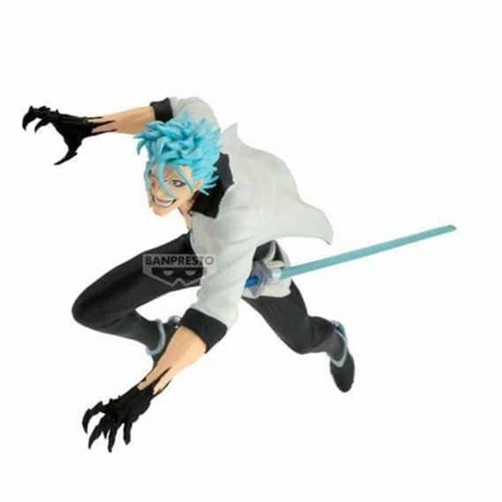 Figura de Grimmjow Jaegerjaques de Banpresto en pose dinámica