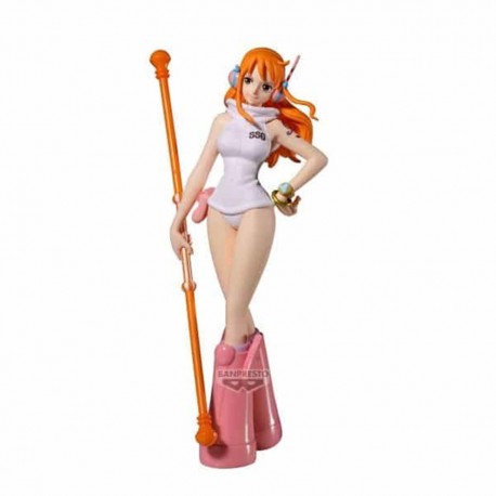 Figura de Nami One Piece The Shukko Ver. Egghead, 16 cm