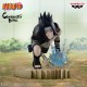 Figurine de Sasuke Uchiha en pose de combat, Banpresto