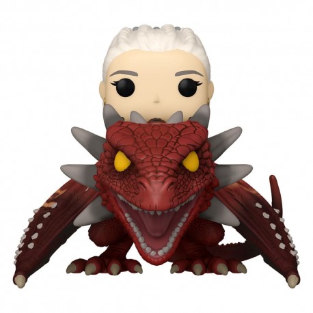 Figura Funko POP! de Rhaenys Targaryen con Meleys, 9 cm