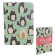 Book Striped Hard Cover with Rubber - Cat Feline Fine