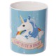 Porcelain cup of China I Don't Believe in Humans Unicorn