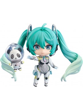 Figura Nendoroid Hatsune Miku con panda y accesorios