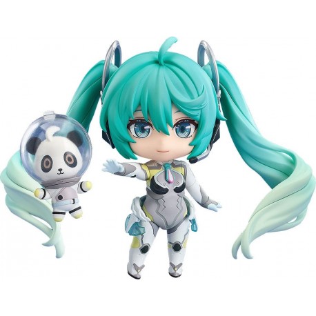 Figura Nendoroid Hatsune Miku con panda y accesorios