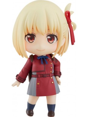Figura Nendoroid Chisato Nishikigi 10 cm en uniforme rojo