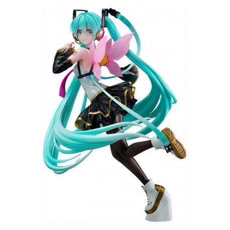 Statue Hatsune Miku 1/7 avec fleur et ailes