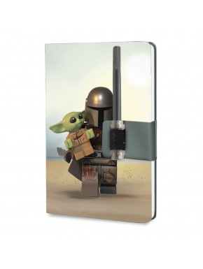 Cuaderno LEGO Star Wars Mandalorian con bolígrafo