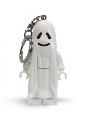 Llavero iluminación LEGO Classic Ghost blanco 8 cm