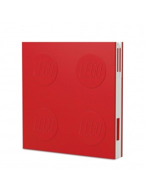 Caderno vermelho LEGO com caneta por Joy Toy