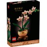 LEGO® Mini Orquídea 10343 - Conjunto Floral Decorativo para Adultos