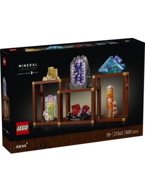 Set LEGO Ideas 21362 com minerais decorativos
