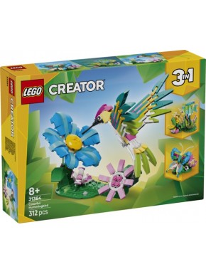 LEGO Creator 3 en 1 Colibri Coloré, ensemble 31384