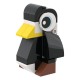 Set de papelería LEGO con pingüino y rotuladores