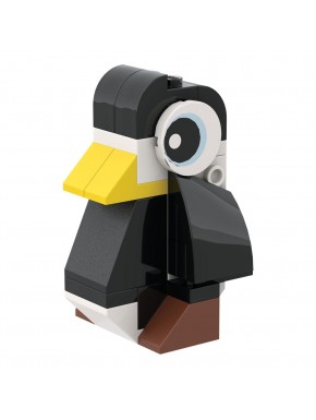 Set de papelería LEGO con pingüino y rotuladores