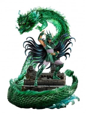 Estatua Dragon Shiryu 1/10 Saint Seiya con LED