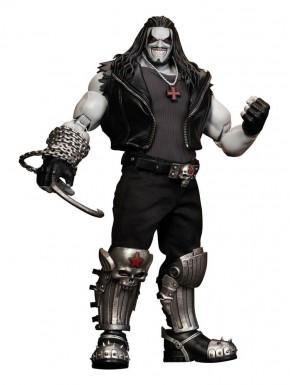 Figura articulada Lobo de DC Comics con accesorios