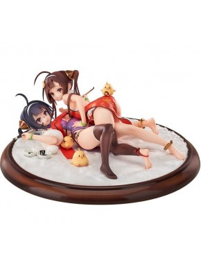 Estatua PVC 1/7 Ping Hai y Ning Hai de Azur Lane