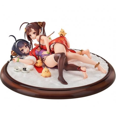 Estatua PVC 1/7 Ping Hai y Ning Hai de Azur Lane