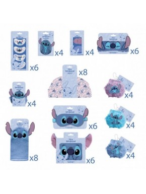Ensemble de soin personnel bleu de Stitch avec divers articles